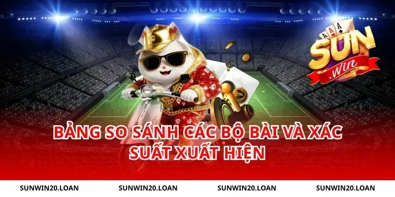 Bảng So Sánh Các Bộ Bài Và Xác Suất Xuất Hiện