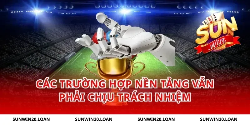 Các Trường Hợp Nền Tảng Vẫn Phải Chịu Trách Nhiệm